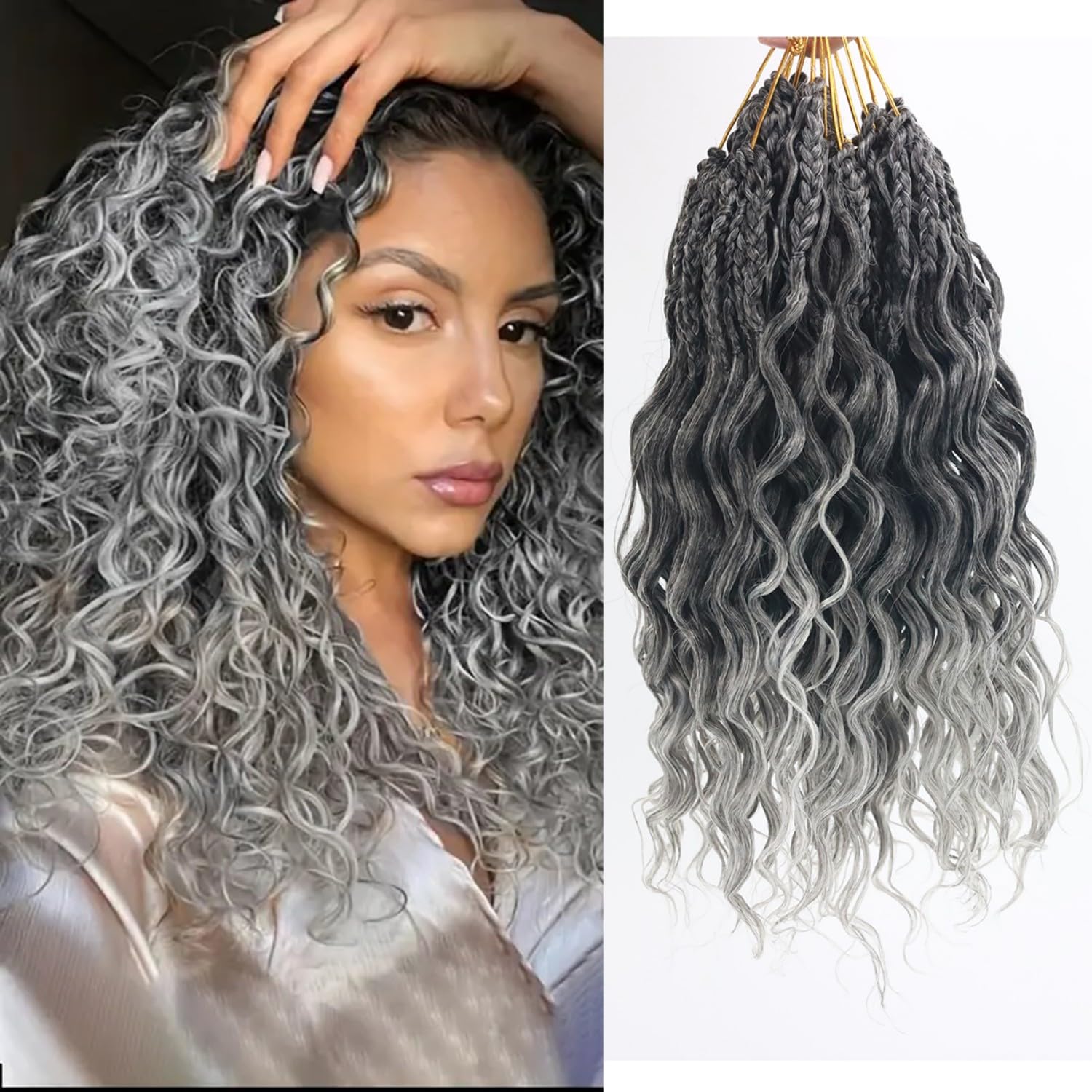 Amazon.com : pojui 12 Inch Ocean Wave Crochet Hair 8 Packs